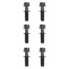 6Pcs Bike Screws Bolts Set Mountain Bicycle Handlebar Stem Ti