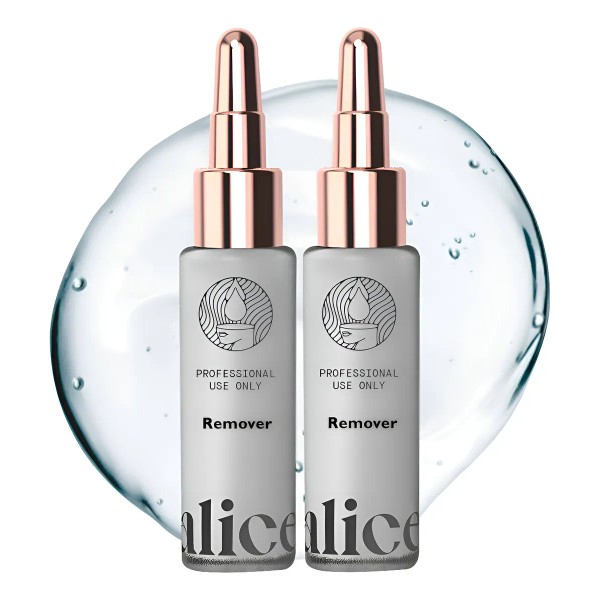 Removedor De Tinta Microblading Alice Cosmetic 2pzs 15ml C/u Remover