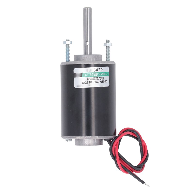 12V 30W High Speed Permanent Magnet DC Motor 3420 Forward