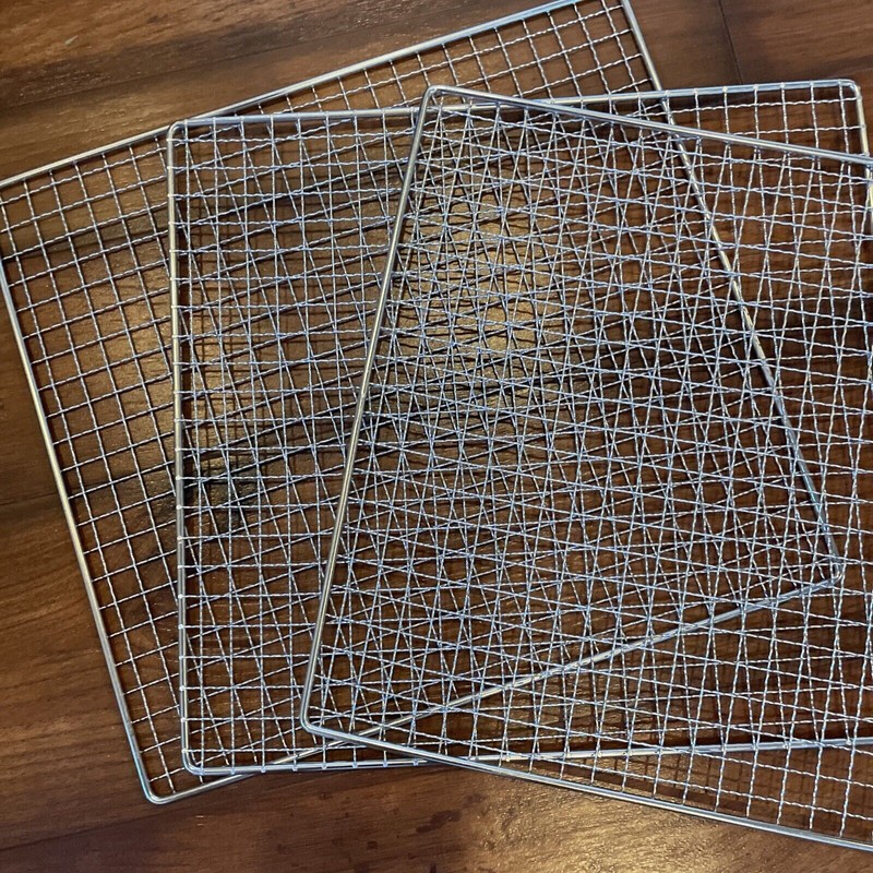 Magic Mill 3 Stainless Steel Trays For Magic Mill Food