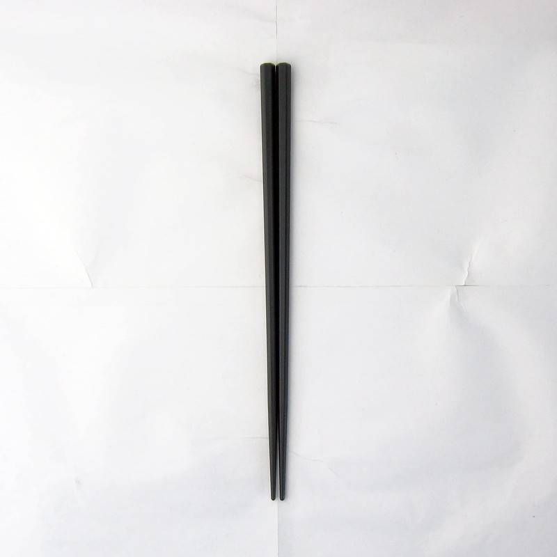 Nagao Chopsticks, 9.1 inches (23 cm), Set of 10, Black,