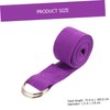 Mipcase 2pcs Yoga Elastic Band Equipment Stretching Strap Exercise Band