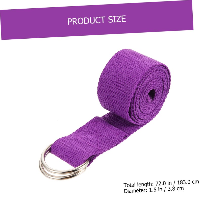 Mipcase 2pcs Yoga Elastic Band Equipment Stretching Strap Exercise Band