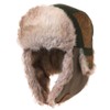 Comhats Warm Cotton Trapper Hat, Bomber Hat, Unisex Aviator Hat,
