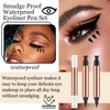 XMXueMei Double Side Liquid Winged Eyeliner Stamp,Smudge Proof Waterproof Eye