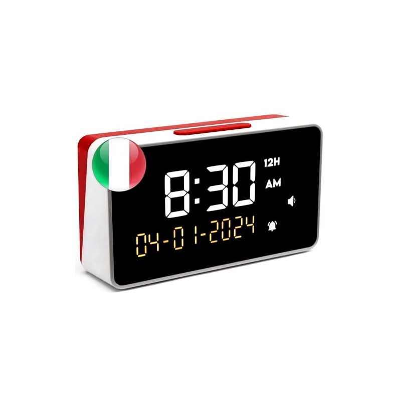 Italian Speaking Alarm Clock - Speak Italian