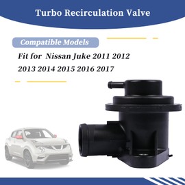 Getfarway Turbo Recirculation Valve 14483-1KC1A Compatible with Nissan Juke 2011 2012 2013 2014 2015 2016 2017 Valve Assy-Recirculation 14483-1KC0A