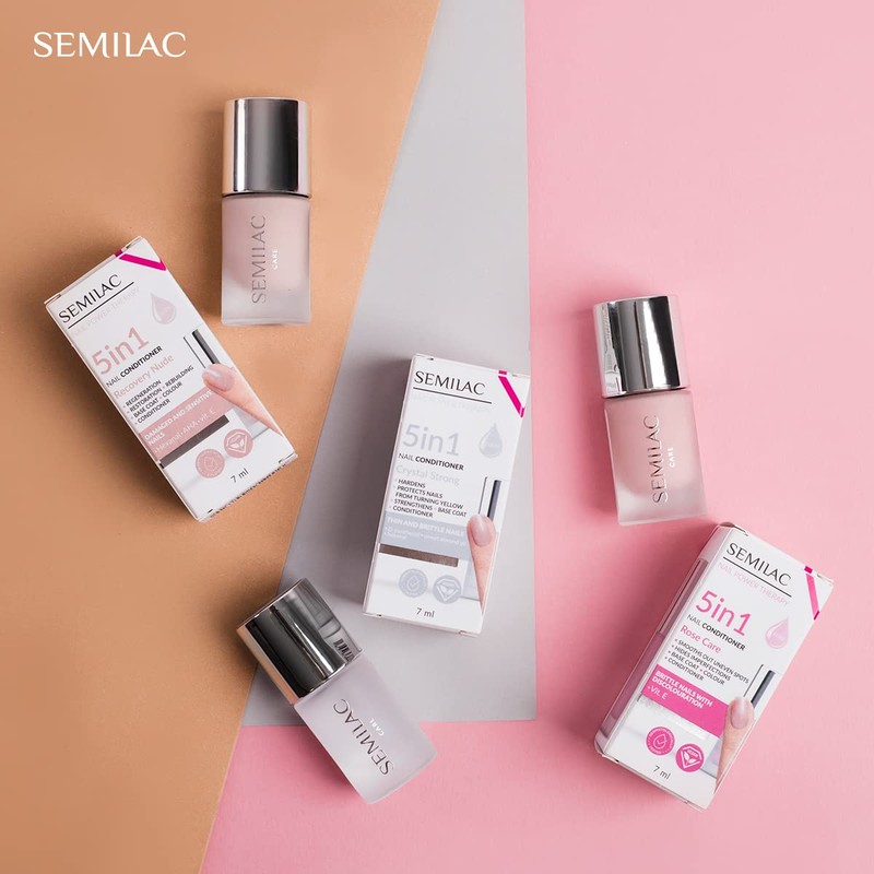 Semilac Nail Conditioner 5-in-1 Recovery Nude 7 ml