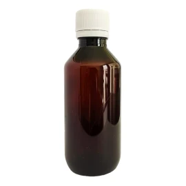 Mister Plastico 100 Pack Botella De Plástico 125 Ml Ambar/gotero. Tapa Seg.