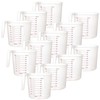 LDHHYH 12pcs Measuring Jugs 1 Litre, Kitchen Measuring Jug with