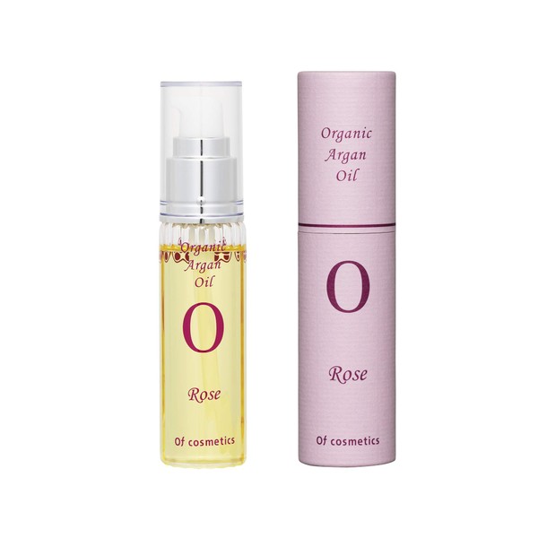 Organic Argan Skin Oil, 0-RO / 1.4 fl oz (40 ml), Rose Scent, Ofcosmetics Night Care, Sunburn