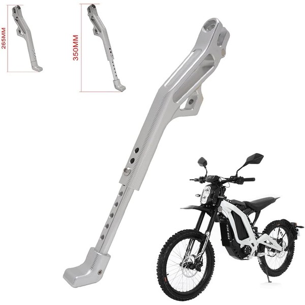 JFG RACING Sur Ron Kickstand,Motorcycle Kick Stand Side Aluminum Alloy