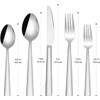 Silverware Set for 2, CXJY 10-Piece Stainless Steel Flatware Cutlery