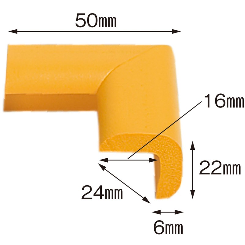 Car-Boy Safety Corner Cushion Narrow 770