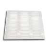 Ventilation Grille LG-5040 W Slat Grille Aluminium White Powder Coated