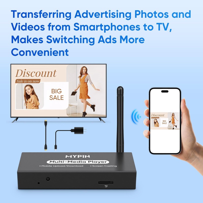Advertising Media Player USB Video Player for Digital Signage or