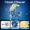 LITTCO Can Glow Moon Flower Building Sets, Botanical Collection Building