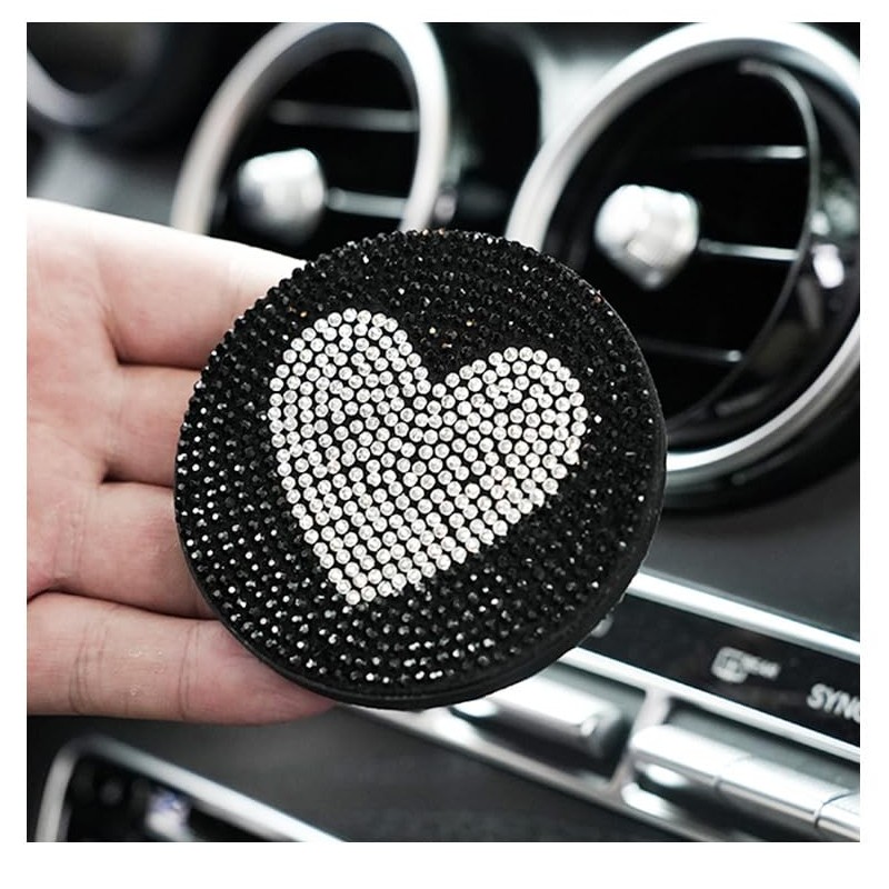 Car Coasters 2 Pack Bling Coasters Car Cup Holder Insert