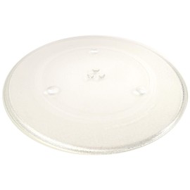 HQRP 13 1/2" Glass Turntable Tray Compatible with Panasonic F06015Q00AP 30QBP4119 TJF06015Q00AP NN-G463MF NN-G464WF NN-S443BF NN-SA651S NN-SD691S Microwave Oven Cooking Plate 13.5-inch 340mm