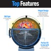 SnS Grills Slow ‘N Sear Easy Spin Charcoal Grill Cooking