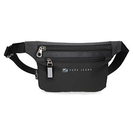 Pepe Jeans Jarvis Handbag, black, Flat buckle