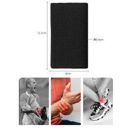 Ankle Gel Sleeve, 1 PCS Ankle Brace Compression Padded Sleeve Socks, Elastic Foot Heel Wrist Elbow Support Sleeve Pad, Sport Ankle Protector for Skates, Swelling, Plantar Fasciitis, Sprain (Skin)