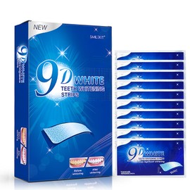 10 Stück Zahnaufhellung Whitening Strips,Teeth whitening strips zahnbleaching, Zähne Aufhellen