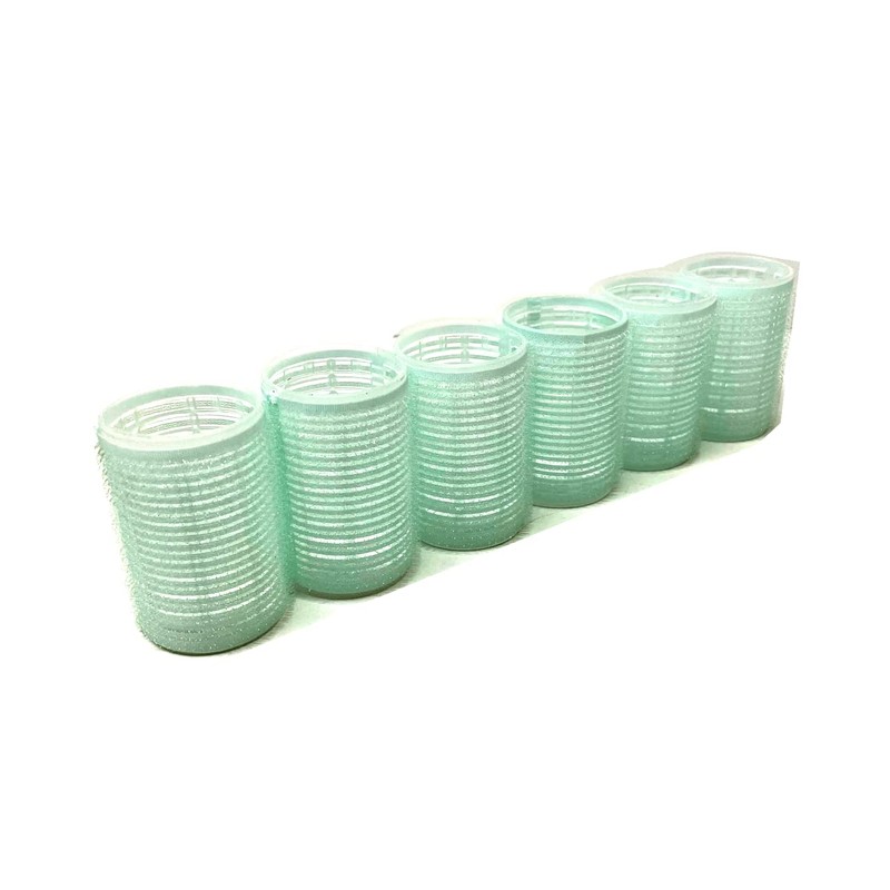 1-1/2” Self Grip Hair Rollers - 6 Count assort
