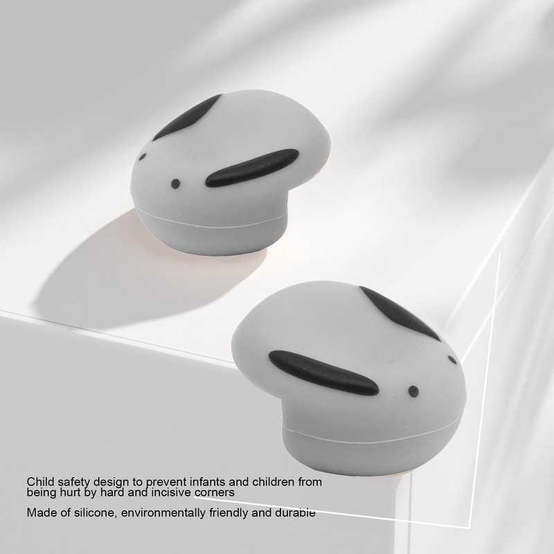12 Pcs Corner Guards Bunny Shape Safe Baby Proofing Furniture