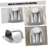 ORFOFE Stainless Steel Mesh Screen Vent Cover Wall Mount Exhaust