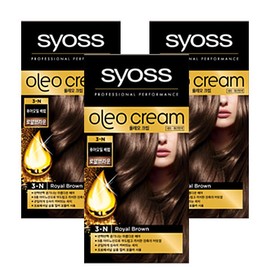 Ceos 사이오스 올레오 크림 컬러 3N 로얄브라운 100ml 3개 Cious Oleo Cream Color 3N Royal Brown 100ml 3 Pieces