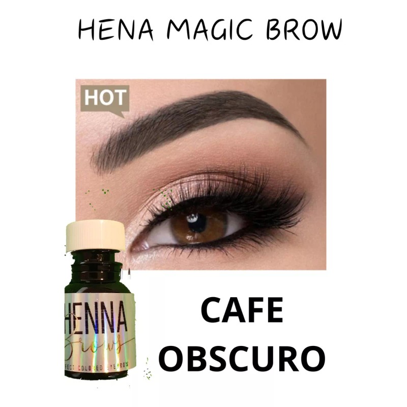 Hena magic brow Kit Hena Hd Ceja Rinde 100 Semipermanent