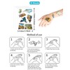 YanZonic 150Pcs United States Map Temporary Tattoos for Kids -