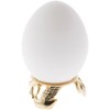 Bard's Gold-toned Egg Stand/Holder, Swans, 0.875" diameter, Pack of 2