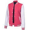 Decrum Letterman Jacket - Pink Varsity Jacket For Woman [40118171]