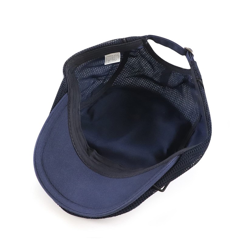 YAMEE Beret Hat Men's Breathable Mesh Beret Men's Hat Sun