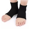 뒷꿈치 발뒤꿈치 뒤꿈치케어 젤 발패드 2세트 블랙 Heel Cushion Heel Care Gel Insoles 2 Sets Black