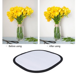 Bewinner White Balance Cards, 18% Grey Card 30 x 30 cm Reflector Grey Card Balance Reference Card Photography Accessories Exposure Photography Card Set with Bag