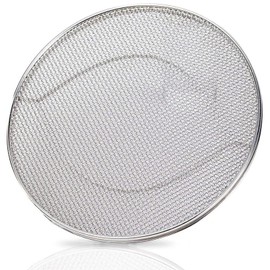 GOWEILE Stainless Steel Splatter Shield Oil Splatter Screen for Ninja Foodi FG551Reusable Air Fryer Accessories Indoor Grill Accessories Fine Mesh Splatter Screen