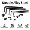 Set Screws Assortment Kit, 400 Pcs M3/M4/M5/M6/M8 Allen Head Hex