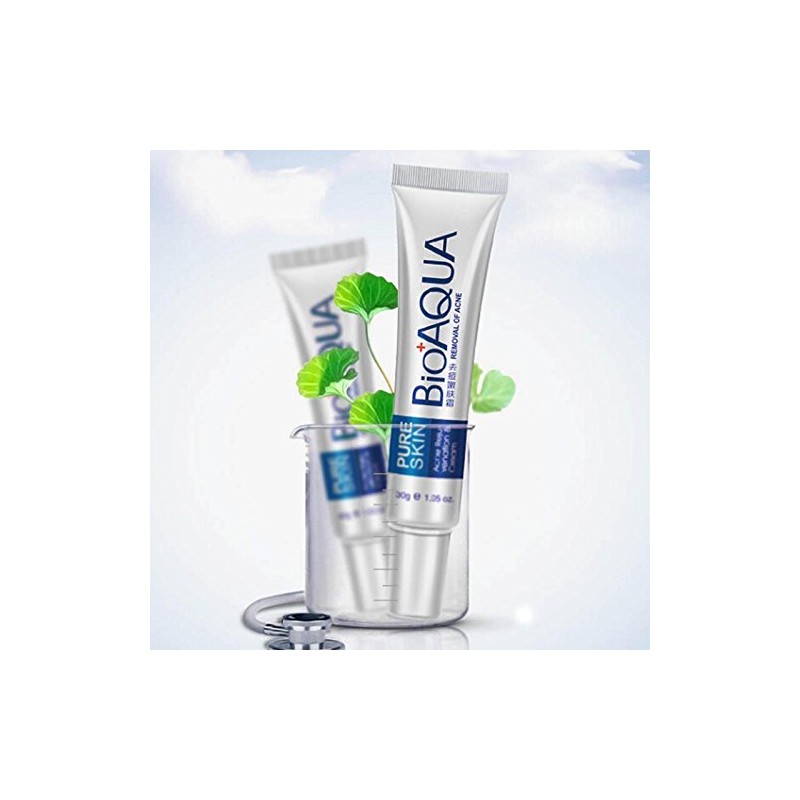Bioaqua Acne Cream Cicatrices Poros Control De Grasa 1 Pzs
