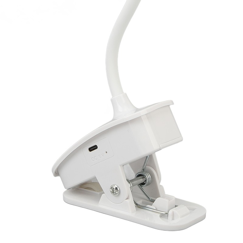 LED Clip Lamp Desk Table Foldable USB Eye Protection Study