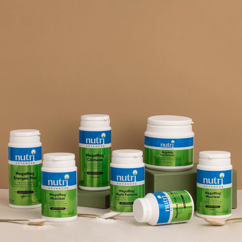 Nutri Advanced - MegaMag Energen Plus Magnesium Powder Orange -