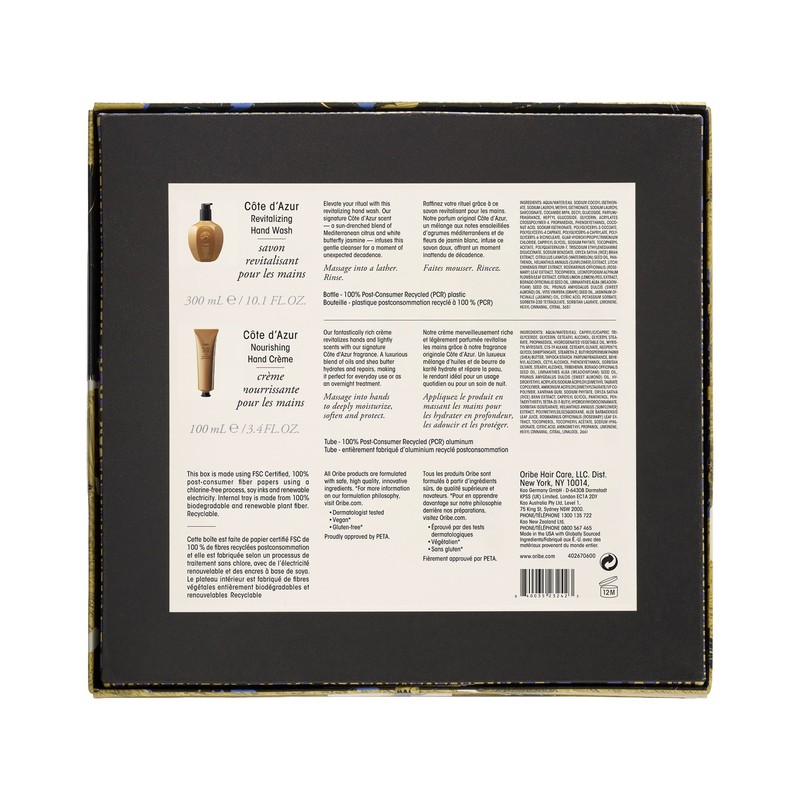 Oribe Côte d’Azur Hand Wash & Crème Pack