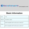 SecosAutoparts Driver & Passenger Side Bottom & Top Lean Back