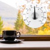 Outdoor Thermometer Adhesive Transparent Window Door Greenhouse Temperature Monitor Tester