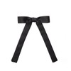 Black Satin Western Tie