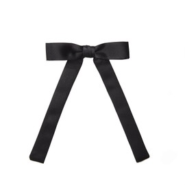 Black Satin Western Tie
