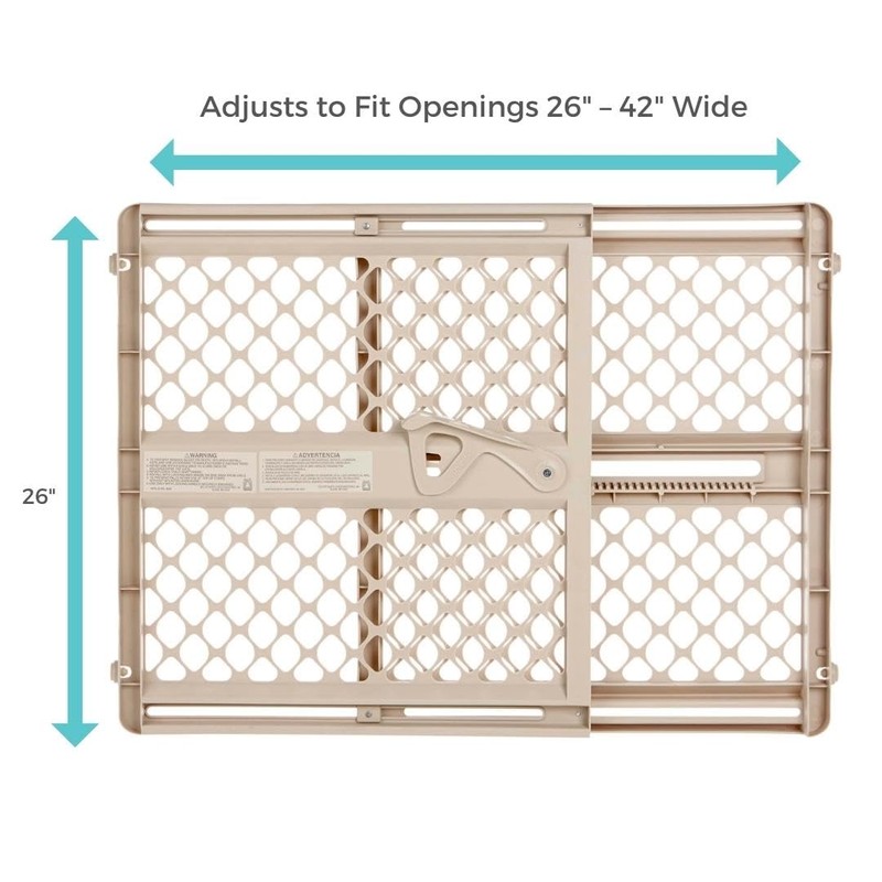Toddleroo by North States - Supergate Ergo Baby Gate: Plastic