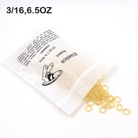 Fuioda1000 Pcs Orthodontic Elastic Rubber Bands Dental Rubber Traction Bands, Free Elastic Placer for Braces(3-16, 6.5OZ)